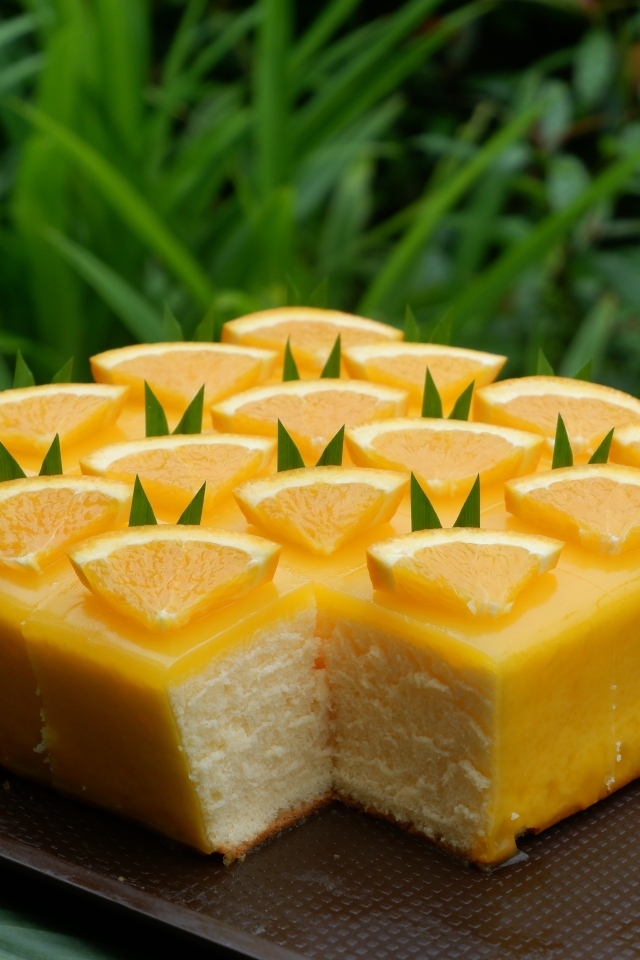 Творожный пирог с лимонным кремом