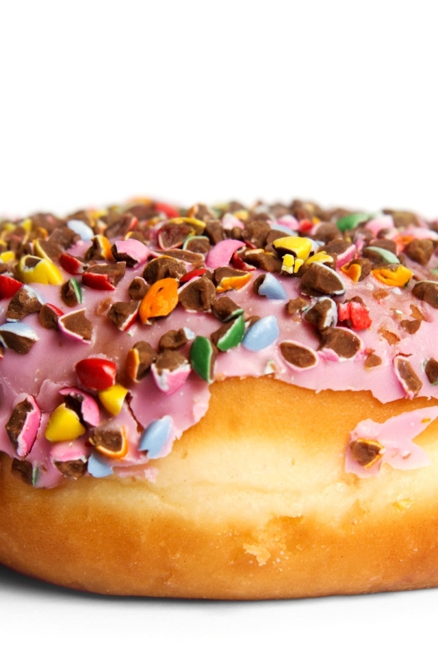 Пончик в сладкой глазури