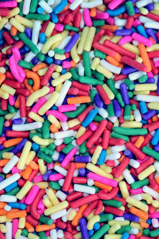 Разноцветная сладкая посыпка для кондитерских изделий