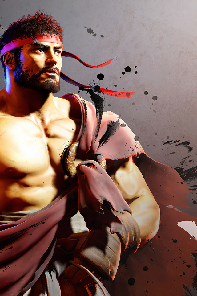 Персонаж Ryu компьютерной игры Street Fighter 6