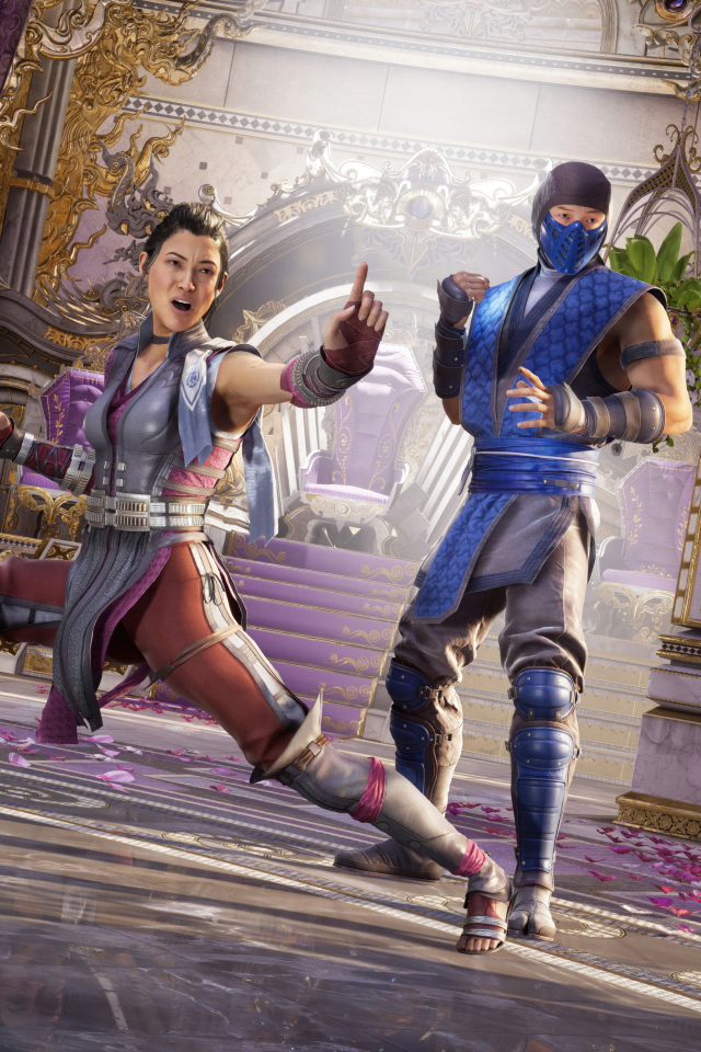 Персонажи Саб Зиро и Ли Мей в компьютерной игре Mortal Kombat 1