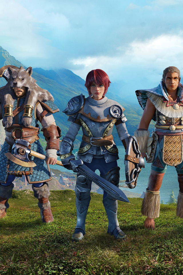 Персонажи компьютерной игры The Settlers