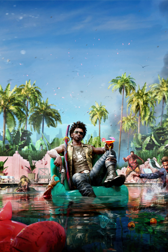 Кадр новой компьютерной игры Dead Island 2