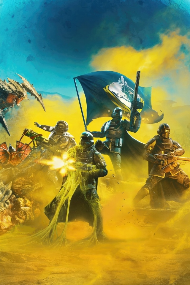 Новая компьютерная игра Helldivers 2