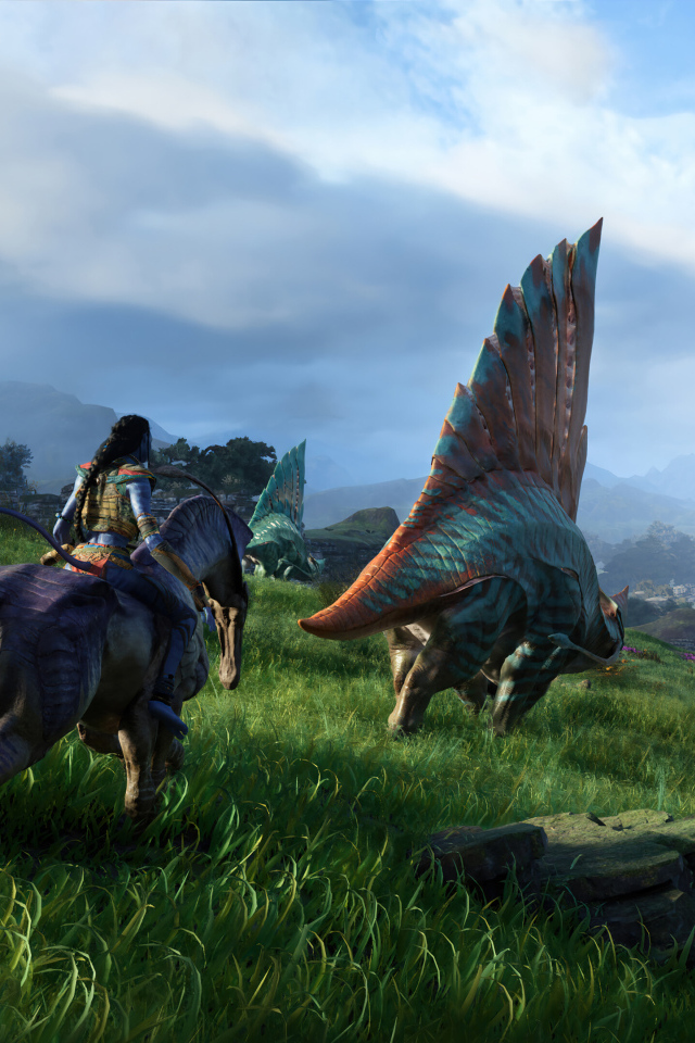 Постер компьютерной игры Avatar: Frontiers of Pandora