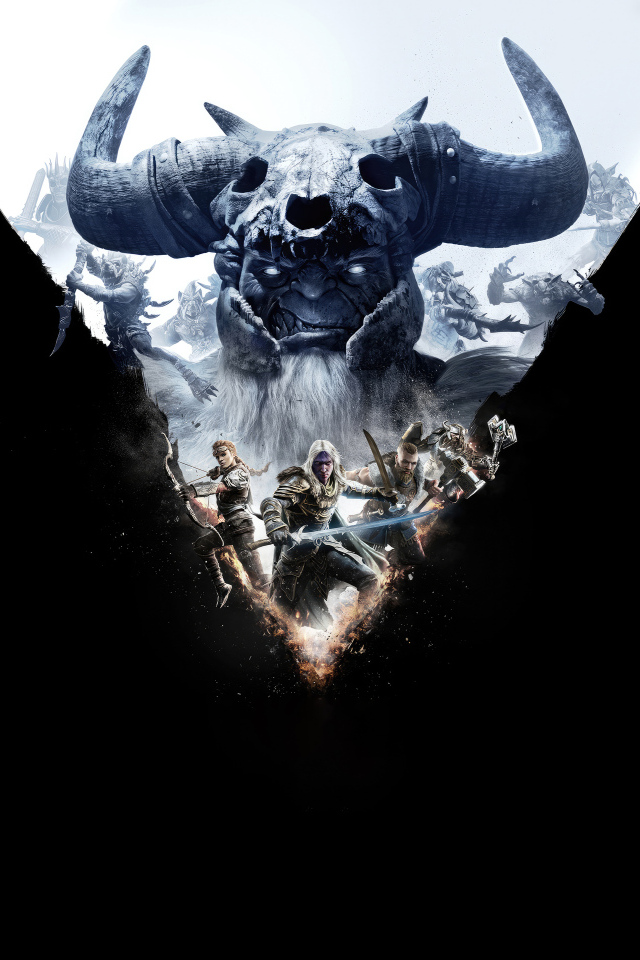 Постер компьютерной игры Dungeons & Dragons: Dark Alliance