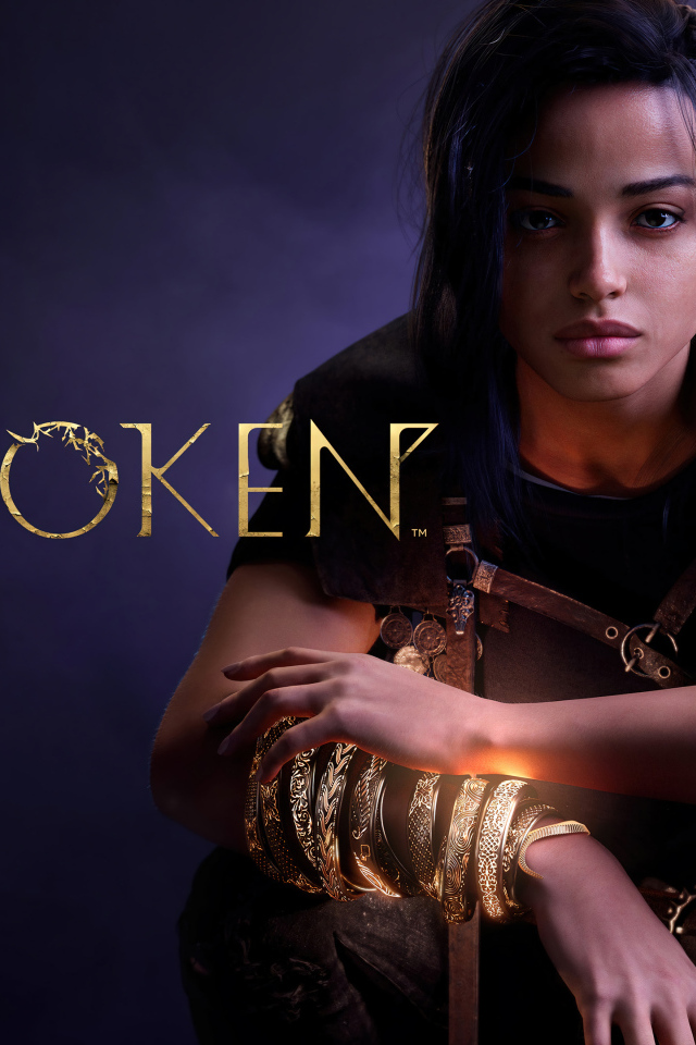 Постер новой компьютерной игры Forspoken, 2023