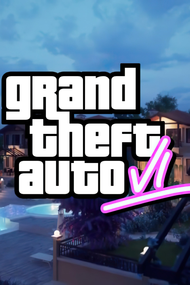 Постер новой компьютерной игры GTA 6