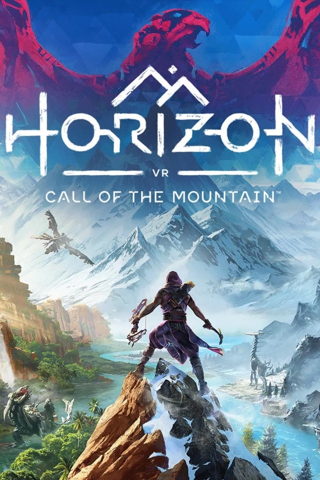Постер новой компьютерной игры Horizon Call of the Mountain