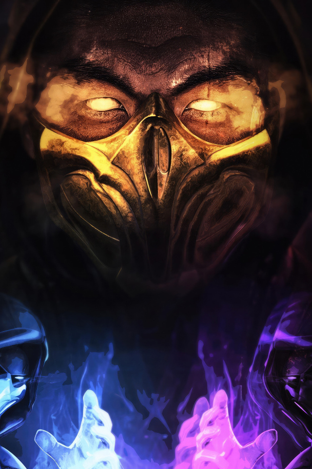 Постер новой компьютерной игры Mortal Kombat 11