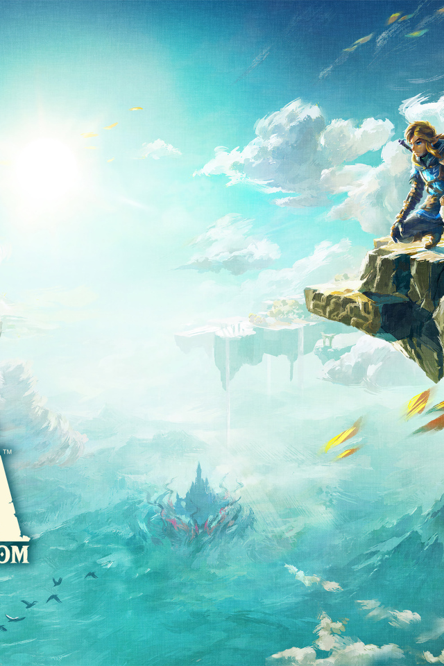 Постер новой компьютерной игры The Legend of Zelda: Tears of the Kingdom