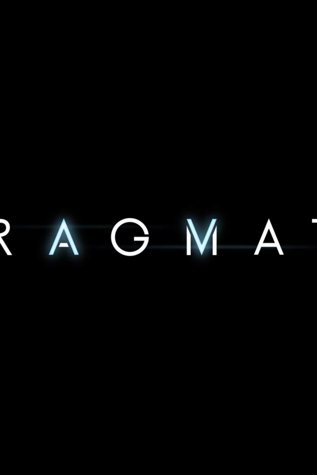 Постер компьютерной игры Pragmata на черном фоне