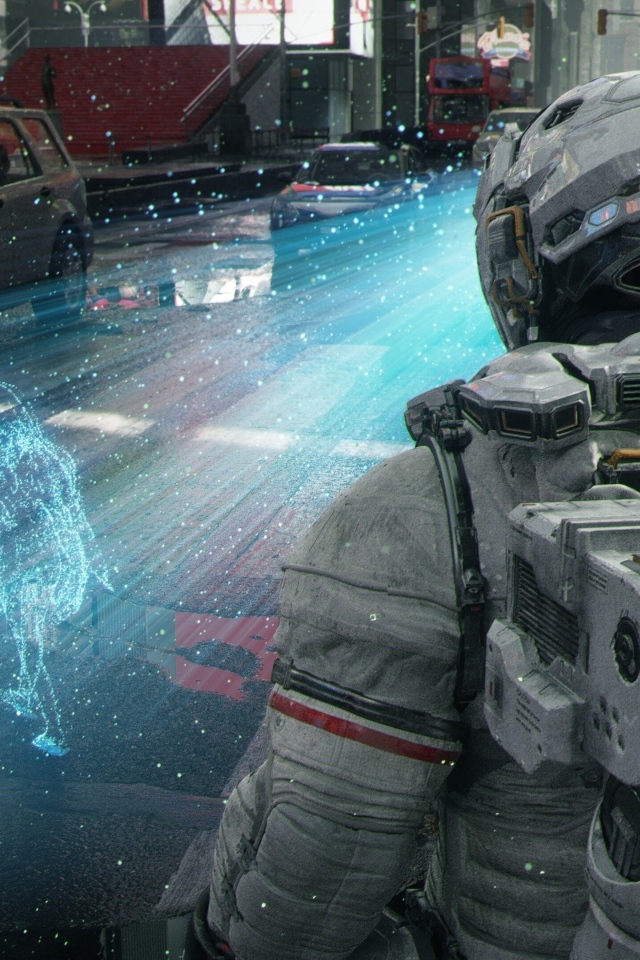 Скриншот компьютерной игры Pragmata, 2023