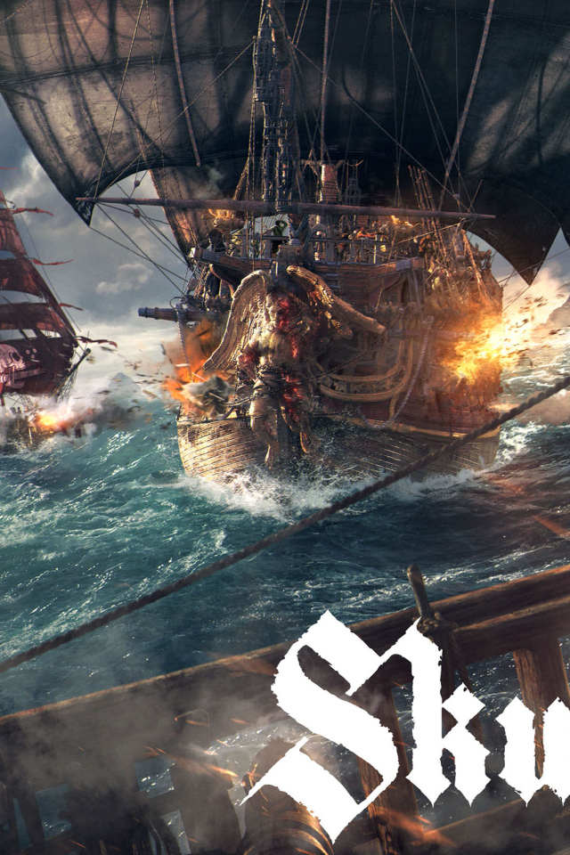 Баннер компьютерной игры Skull & Bones