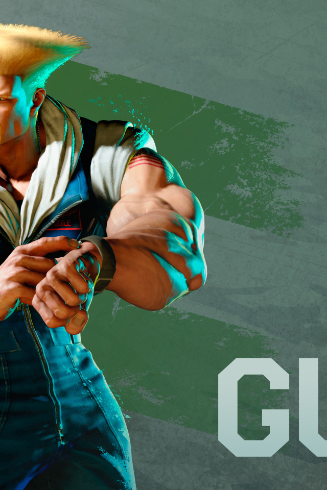 Сильный персонаж компьютерной игры Street Fighter 6