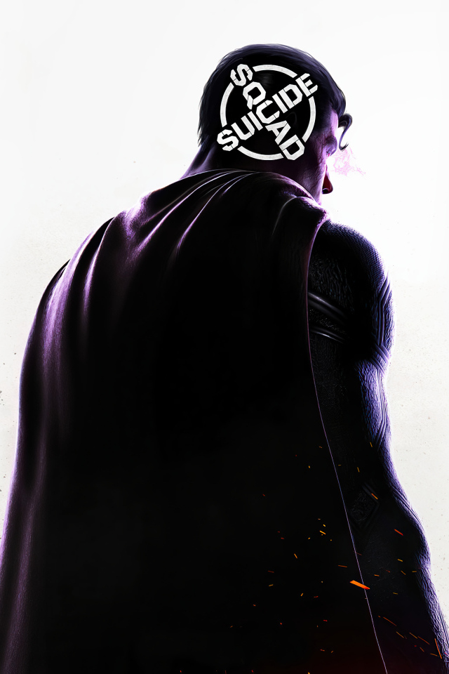 Персонаж компьютерной игры Suicide Squad: Kill the Justice League на белом фоне