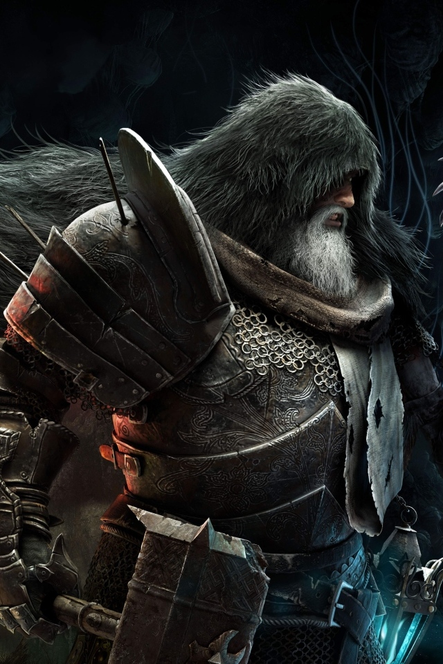 Воин из компьютерной игры The Lords of the Fallen