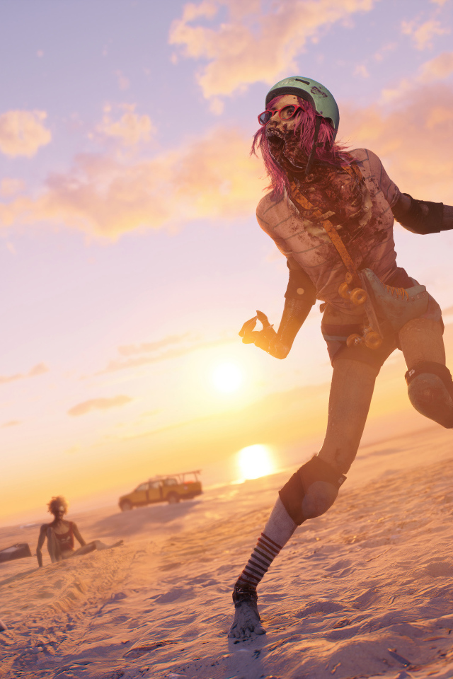 Девушка зомби компьютерная игра Dead Island 2