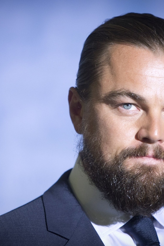 Актер Леонардо ди Каприо с бородой