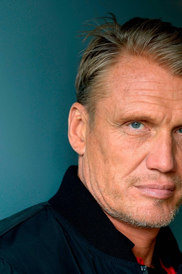 Сильный мужчина, актер Дольф Лундгрен