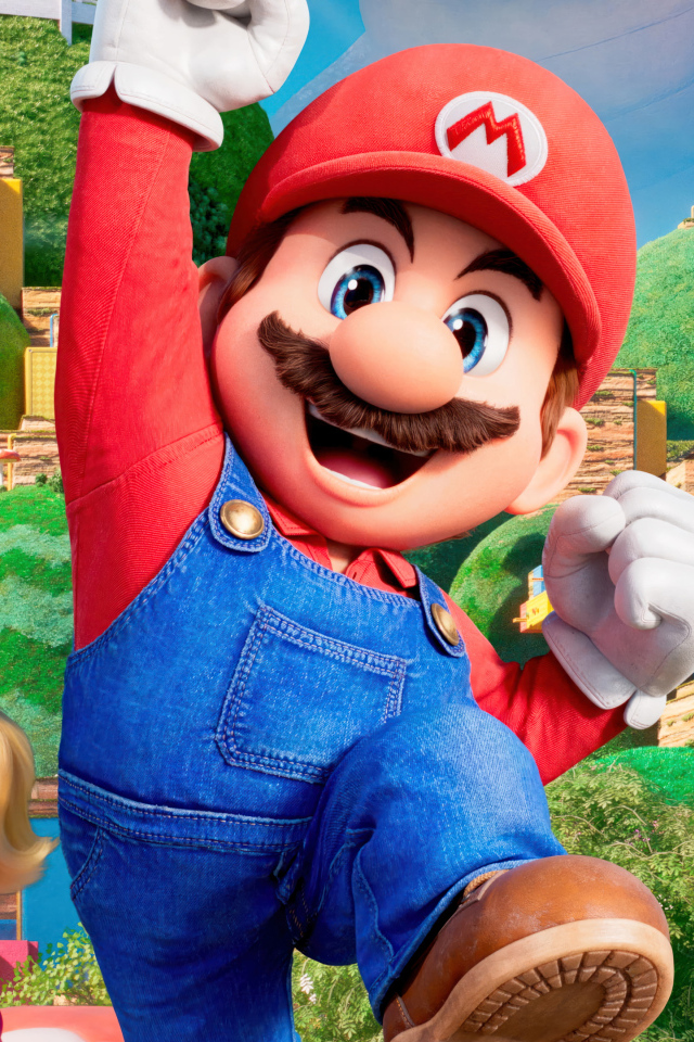 Персонажи анимационного фильма Братья Супер Марио в кино