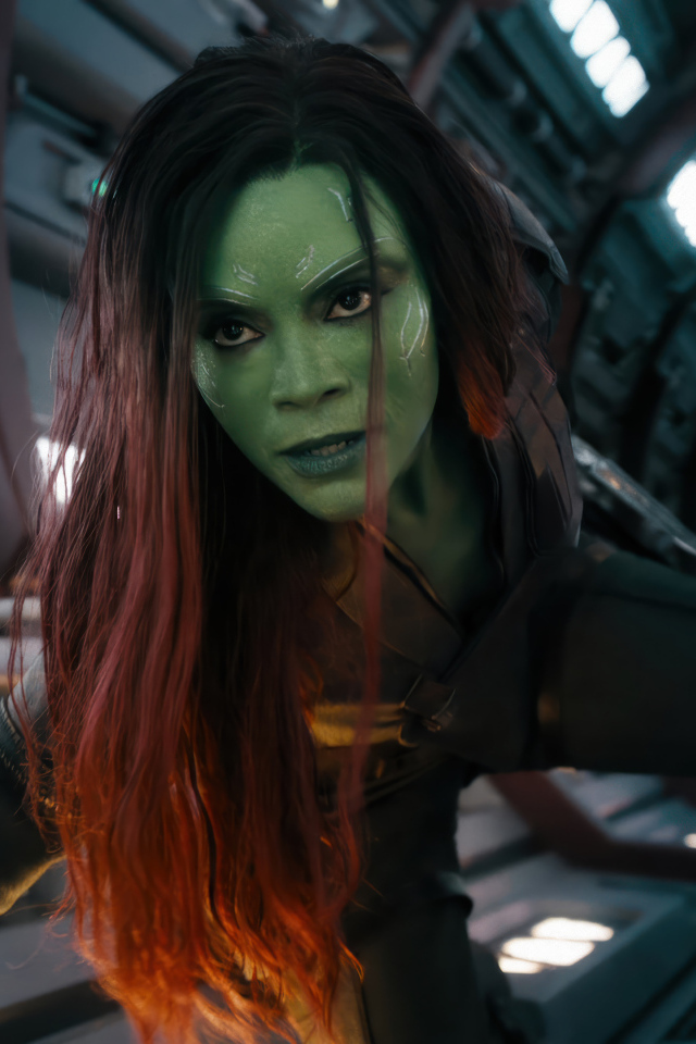 Гамора персонаж фильма Стражи Галактики: Часть 3