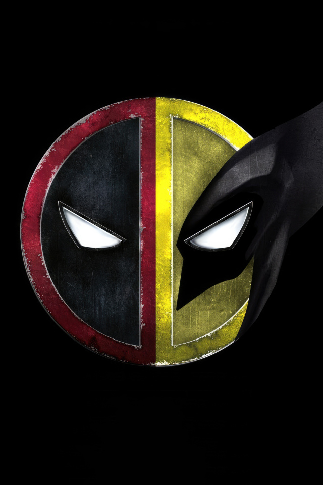 Новый фильм Дэдпул 3 логотип на черном фоне