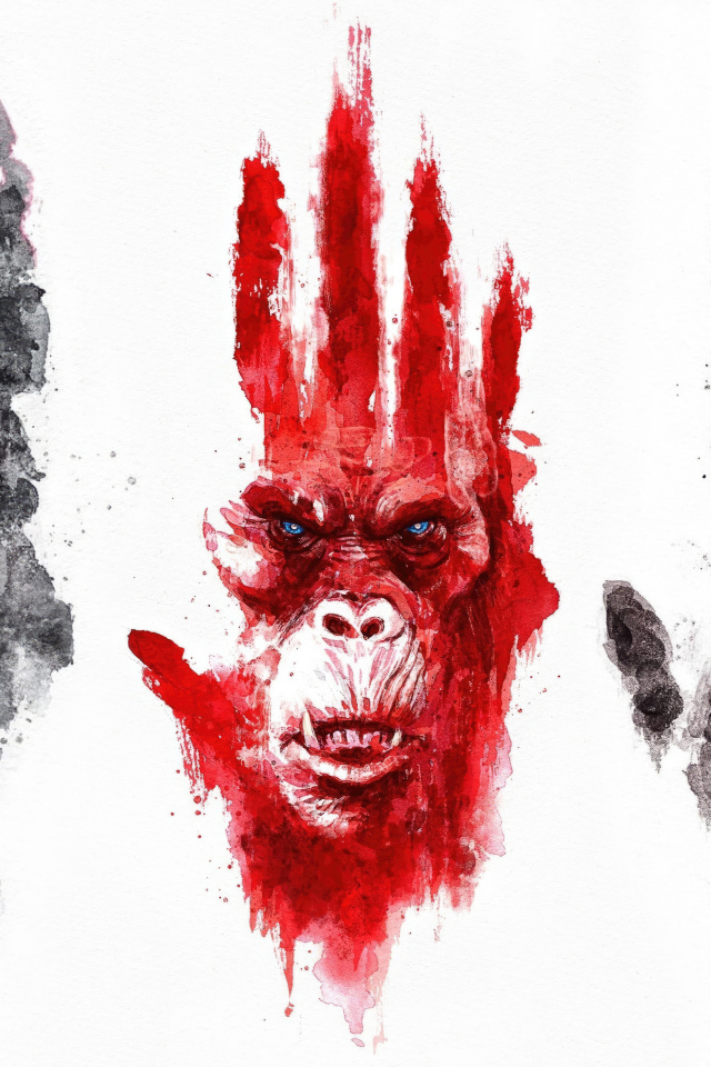 Постер нового фильма Годзилла и Конг: Новая империя, 2024