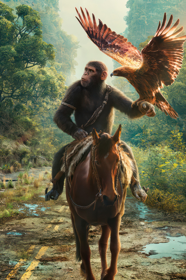 Постер нового фильма Планета обезьян: Королевство