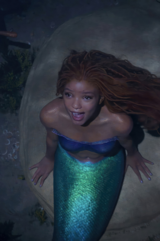 Героиня нового фильма Русалочка, 2023