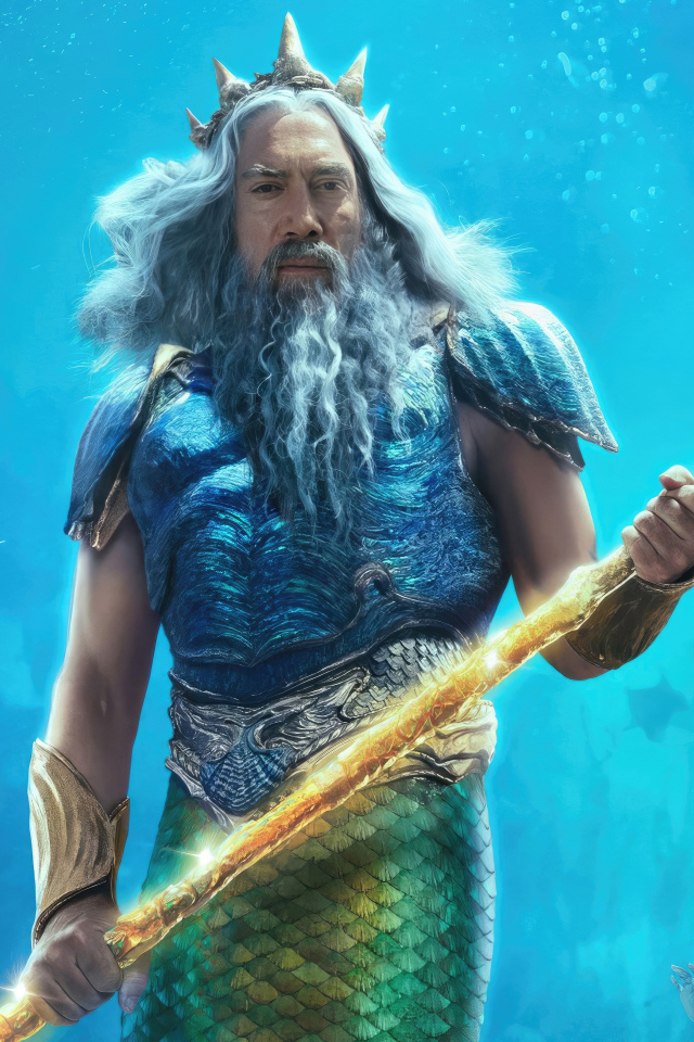 Тритон персонаж фильма Русалочка 2023