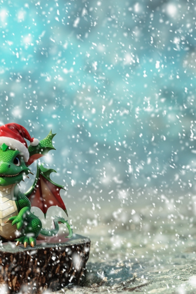 Зеленый дракон символ 2024 года