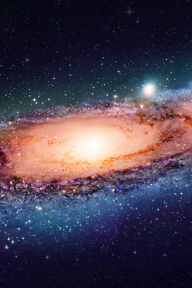 Большая космическая галактика