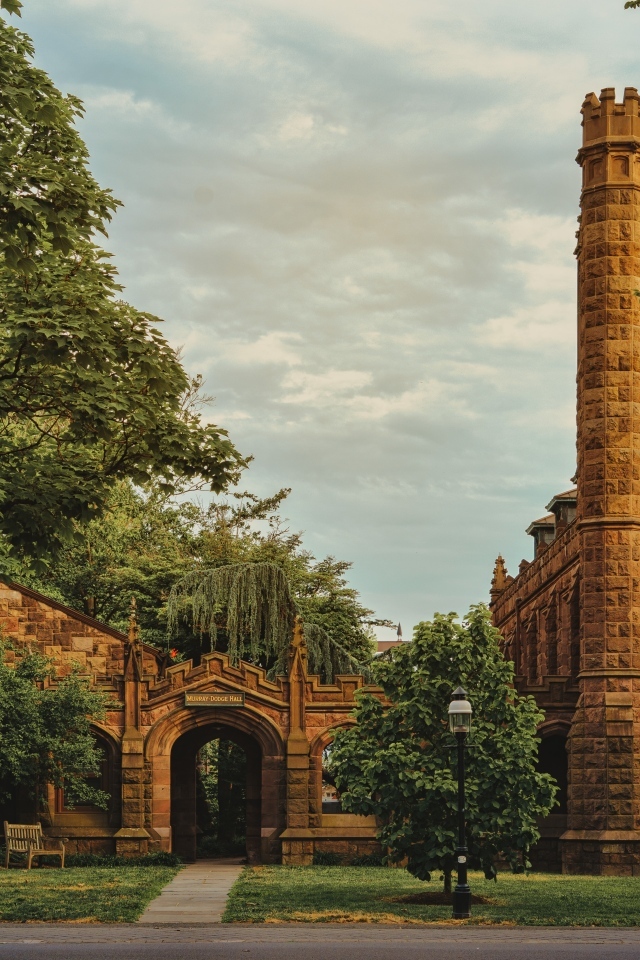 Старое здание Принстонский университет, США