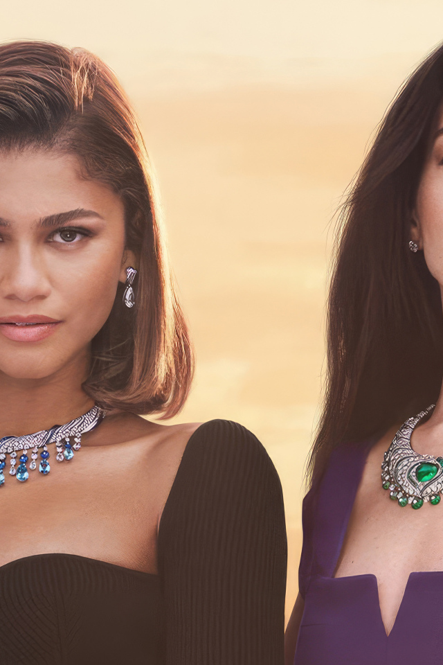 Красивые актрисы Зендая и Энн Хэтэуэй