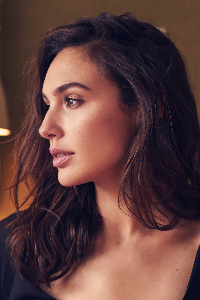 Задумчивый взгляд актрисы Галь Гадот