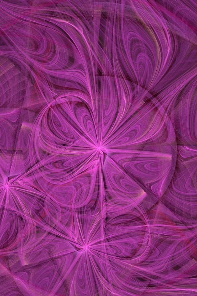 Сиреневые крупные узоры 