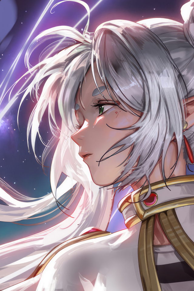 Девушка с хвостами на голове