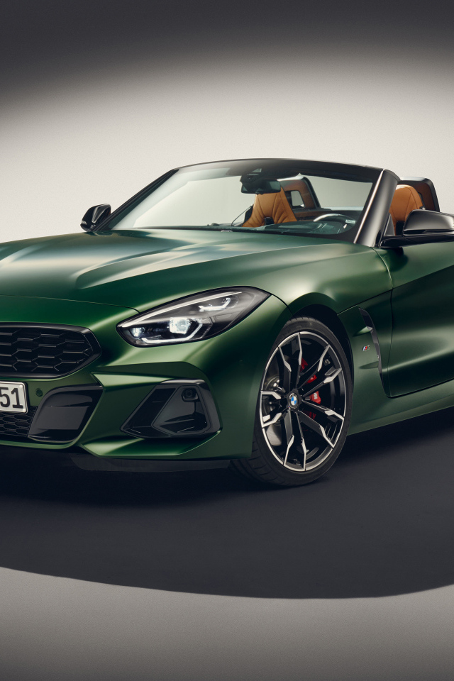 Кабриолет BMW Z4 M40i MT Pure Impulse Edition 2024 года вид спереди