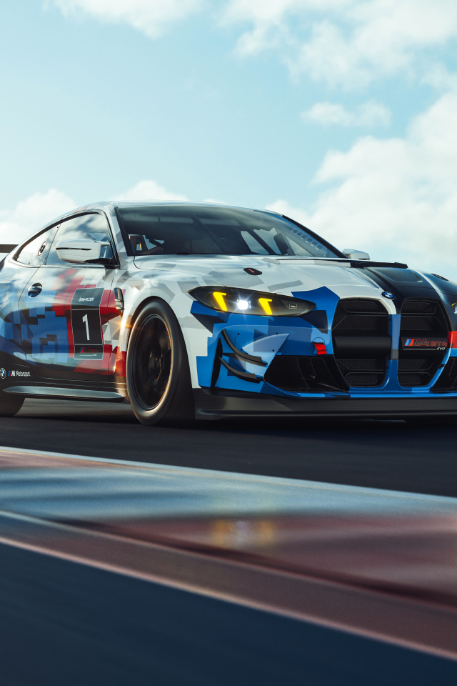 Гоночный автомобиль BMW M4 GT4 EVO  