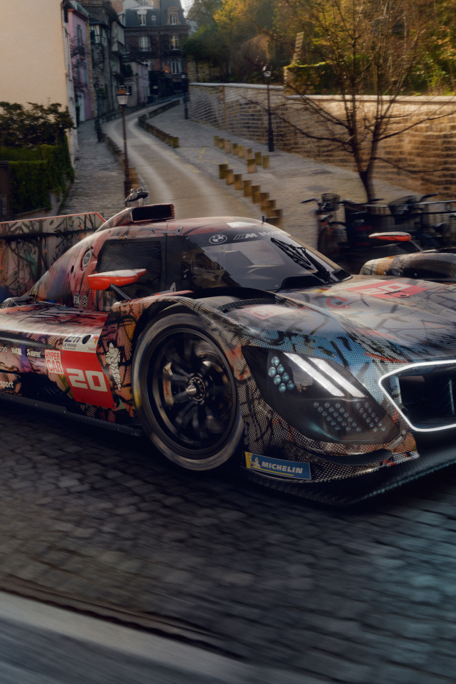 Быстрый BMW Art Car By Julie Mehretu