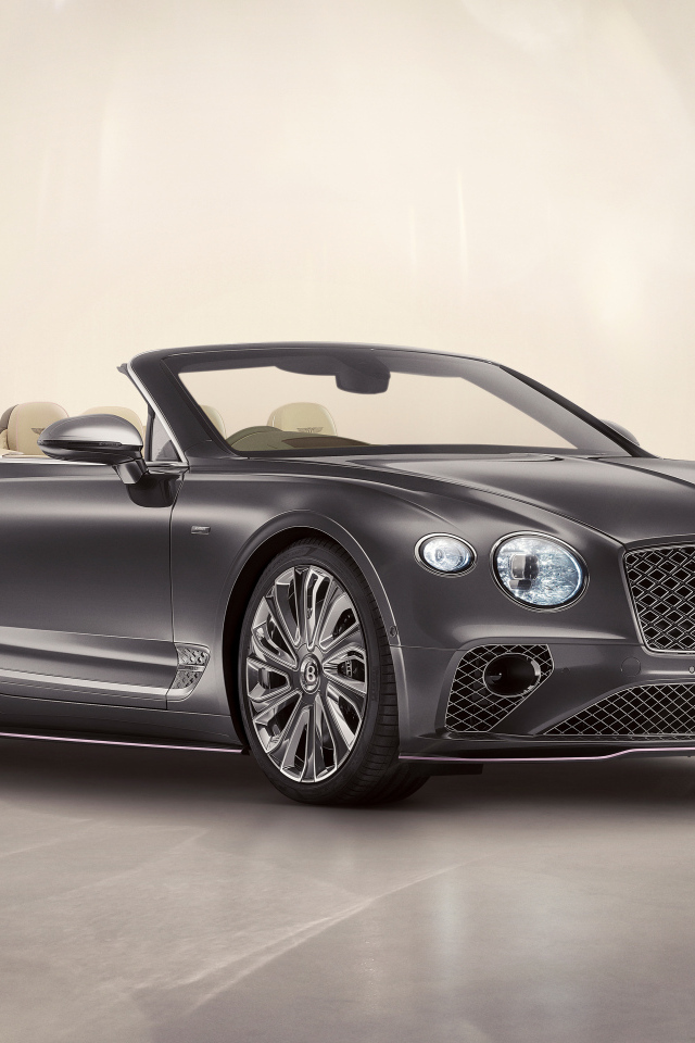 Вид сбоку на автомобиль Bentley Continental GT Convertible Boodles By Mulliner 2024 года