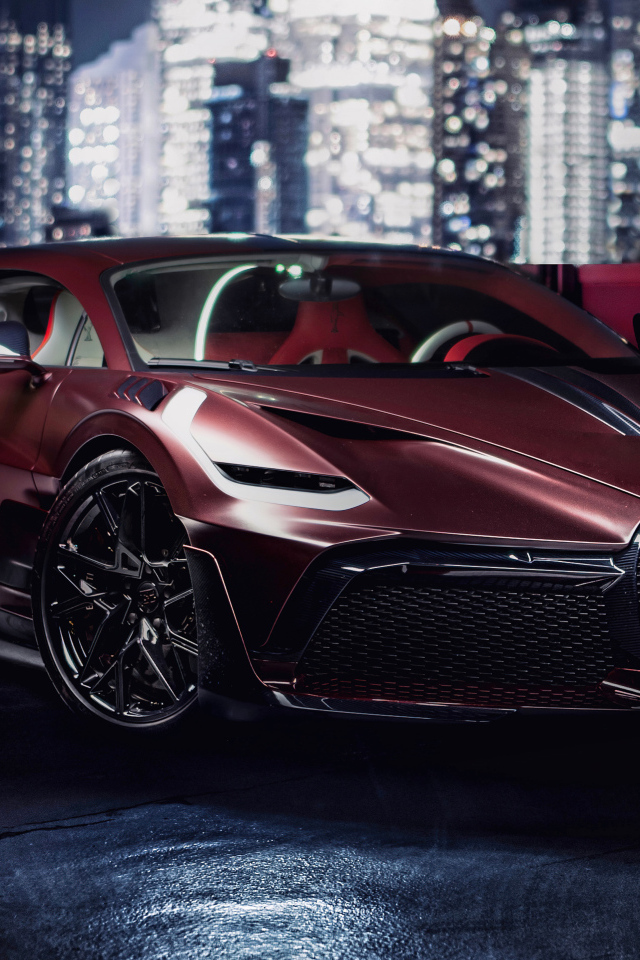 Быстрый автомобиль Bugatti Divo