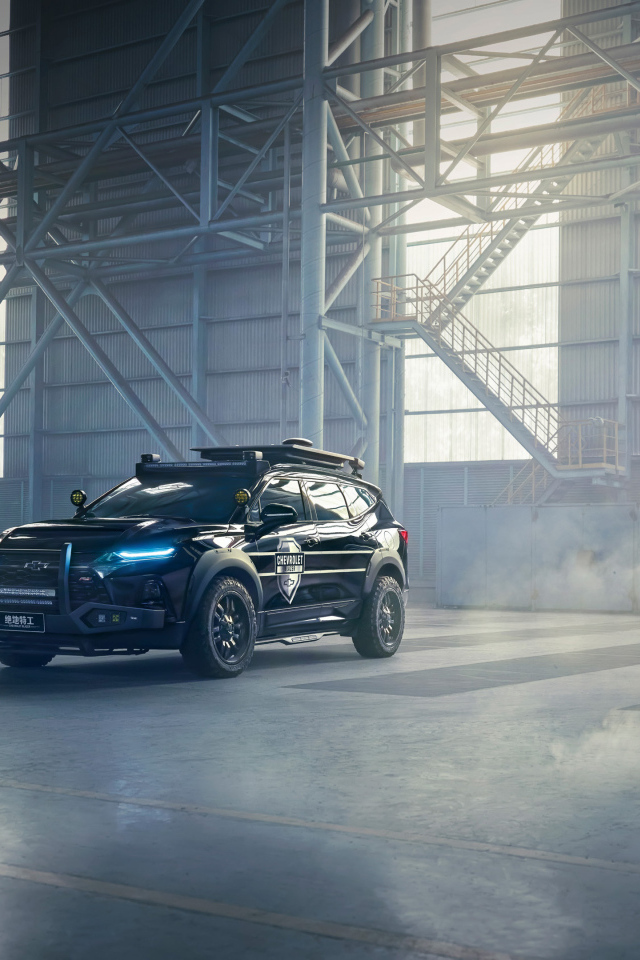Автомобиль Chevrolet Trailblazer Jedi Agent Edition в ангаре