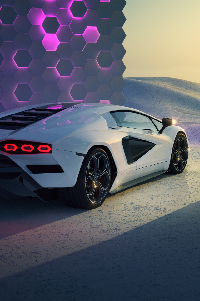 Дорогой автомобиль Lamborghini Countach