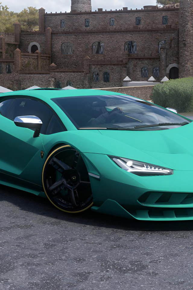 Быстрый модный автомобиль Lamborghini Centenario CGI
