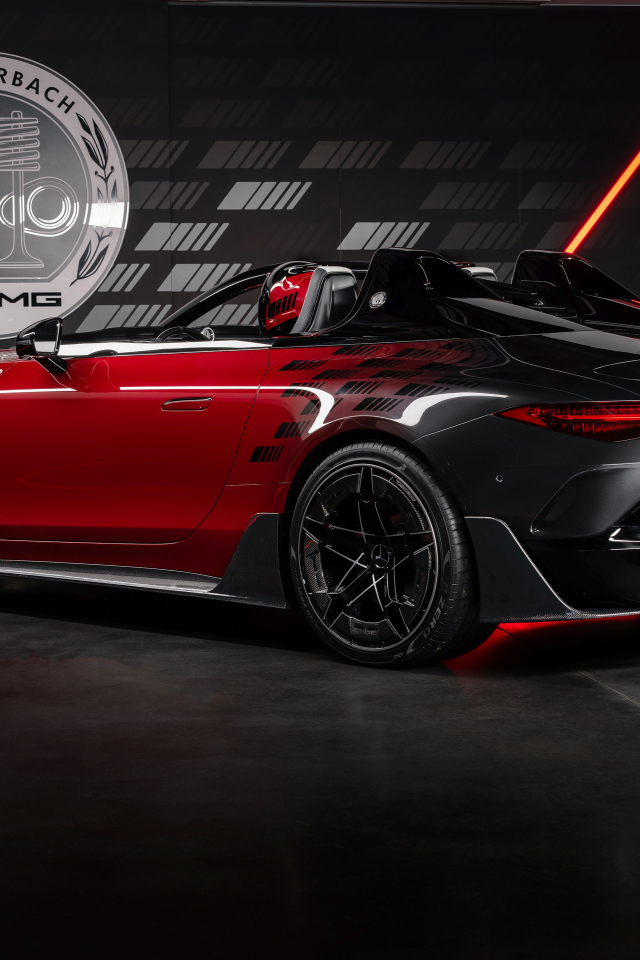 Красный Concept Mercedes-AMG PureSpeed 2024 года