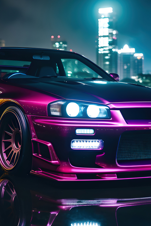 Спортивный автомобиль Nissan Skyline GT-R R34