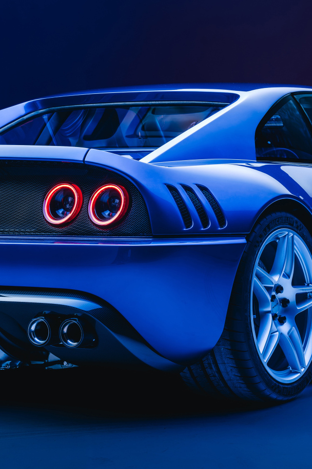 Вид сзади на автомобиль 355 by Evoluto Pininfarina 2024 года