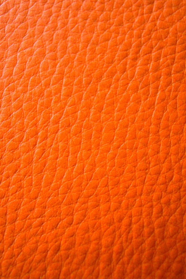 Оранжевый кожаный фон 